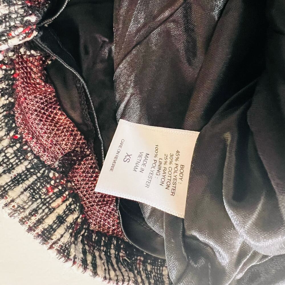 New York & Company Tweed Three Quarter Sleeve Dress Size XS NWT - Picture 4 of 6